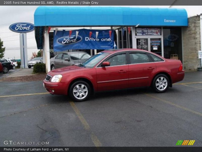 Redfire Metallic / Shale Grey 2005 Ford Five Hundred SEL AWD