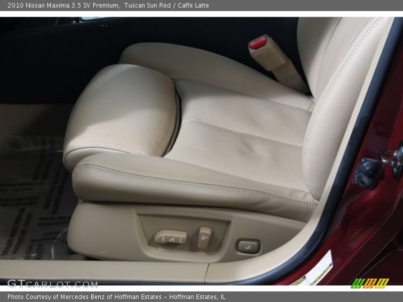 Tuscan Sun Red / Caffe Latte 2010 Nissan Maxima 3.5 SV Premium