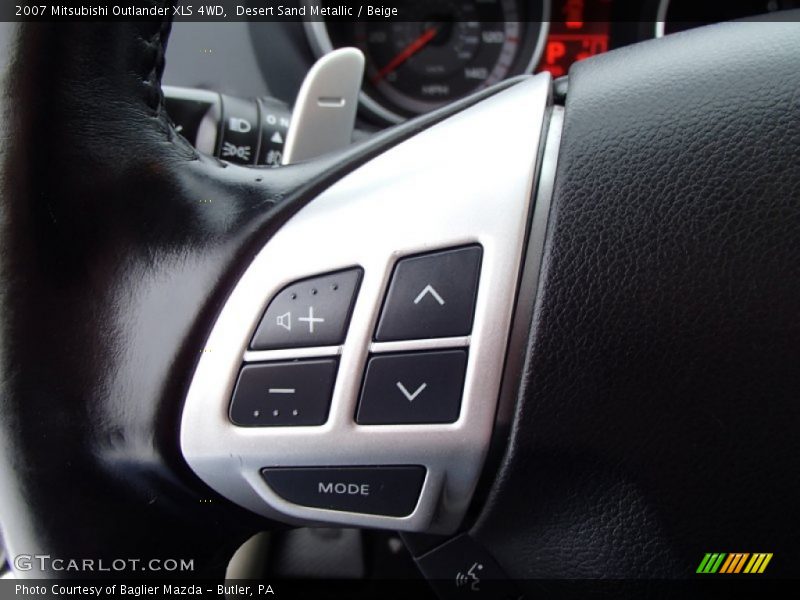 Desert Sand Metallic / Beige 2007 Mitsubishi Outlander XLS 4WD