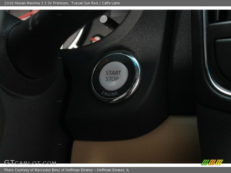 Tuscan Sun Red / Caffe Latte 2010 Nissan Maxima 3.5 SV Premium