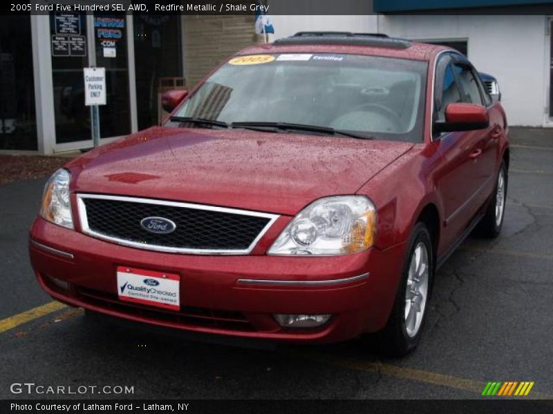 Redfire Metallic / Shale Grey 2005 Ford Five Hundred SEL AWD