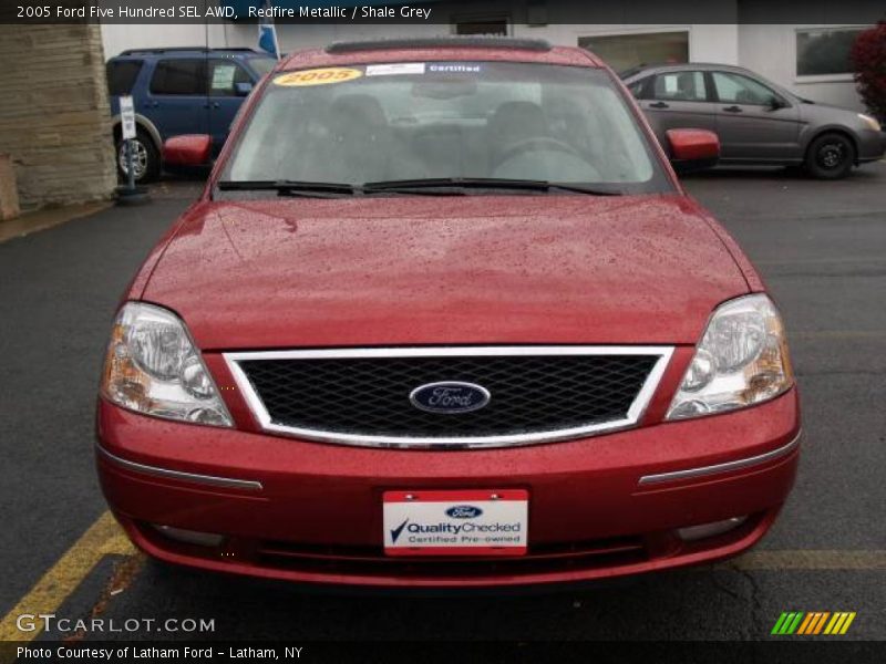 Redfire Metallic / Shale Grey 2005 Ford Five Hundred SEL AWD