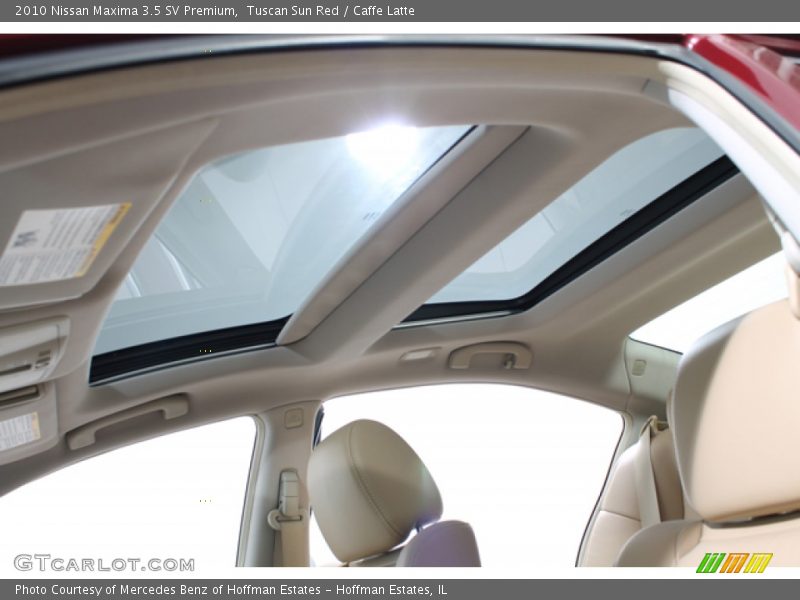 Tuscan Sun Red / Caffe Latte 2010 Nissan Maxima 3.5 SV Premium