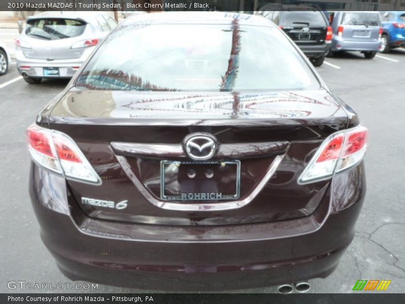Black Cherry Metallic / Black 2010 Mazda MAZDA6 i Touring Sedan