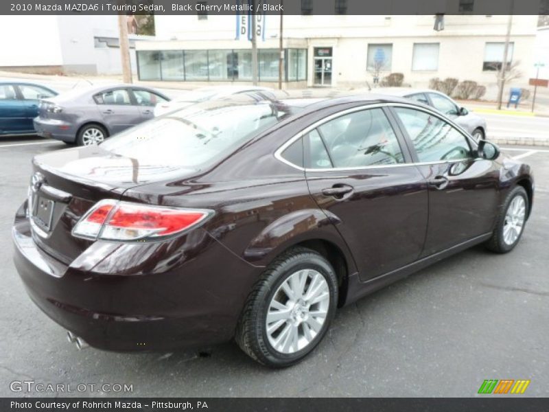 Black Cherry Metallic / Black 2010 Mazda MAZDA6 i Touring Sedan