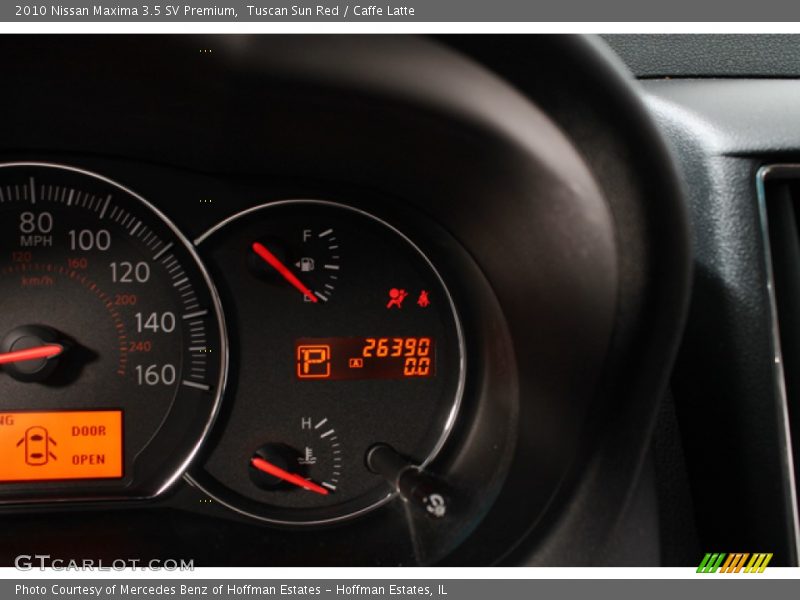 Tuscan Sun Red / Caffe Latte 2010 Nissan Maxima 3.5 SV Premium