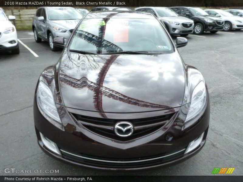 Black Cherry Metallic / Black 2010 Mazda MAZDA6 i Touring Sedan