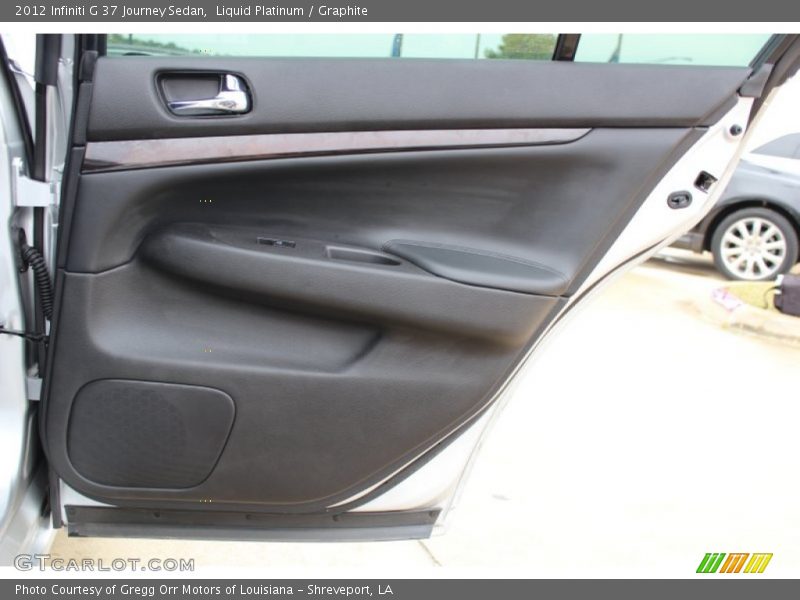 Liquid Platinum / Graphite 2012 Infiniti G 37 Journey Sedan