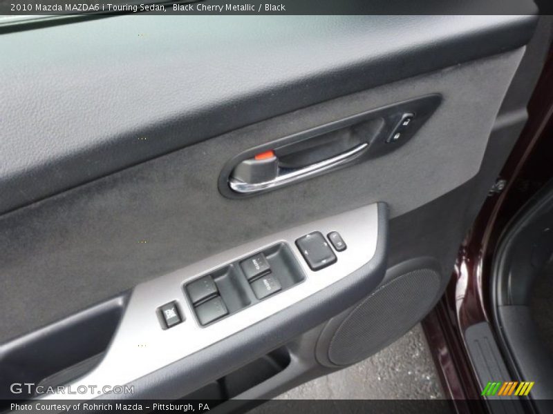 Black Cherry Metallic / Black 2010 Mazda MAZDA6 i Touring Sedan