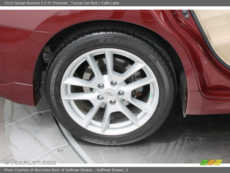 Tuscan Sun Red / Caffe Latte 2010 Nissan Maxima 3.5 SV Premium
