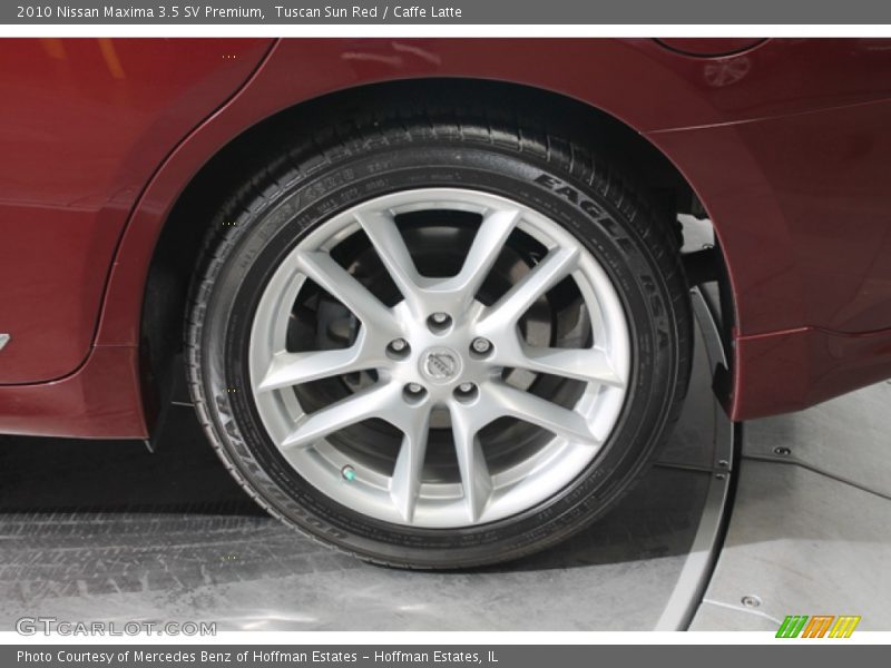 Tuscan Sun Red / Caffe Latte 2010 Nissan Maxima 3.5 SV Premium