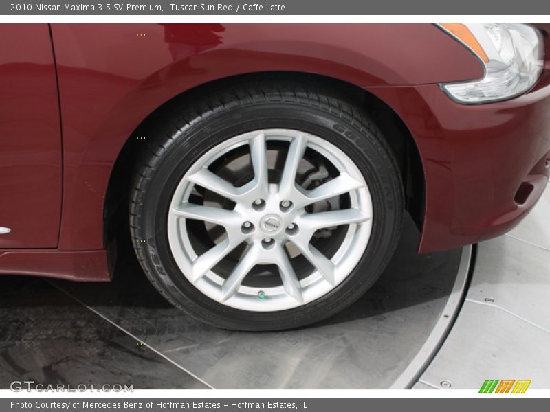 Tuscan Sun Red / Caffe Latte 2010 Nissan Maxima 3.5 SV Premium