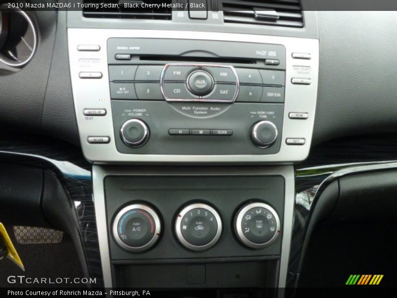 Controls of 2010 MAZDA6 i Touring Sedan