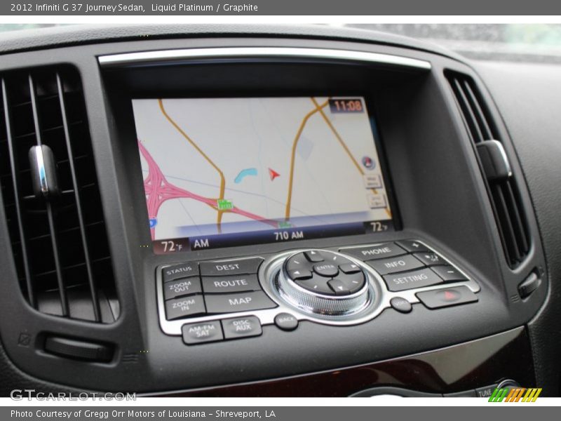 Liquid Platinum / Graphite 2012 Infiniti G 37 Journey Sedan