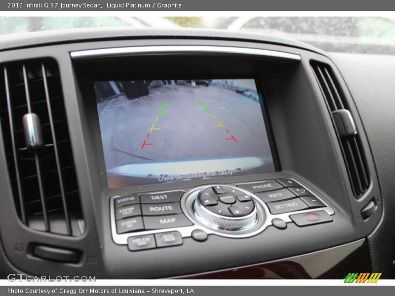 Liquid Platinum / Graphite 2012 Infiniti G 37 Journey Sedan