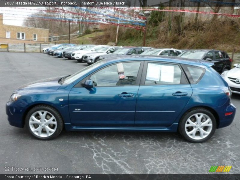  2007 MAZDA3 s Sport Hatchback Phantom Blue Mica