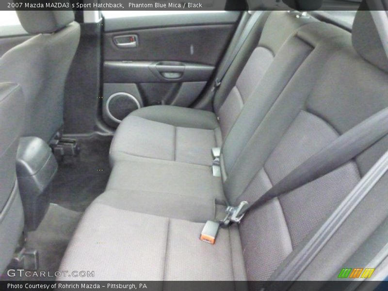 Phantom Blue Mica / Black 2007 Mazda MAZDA3 s Sport Hatchback