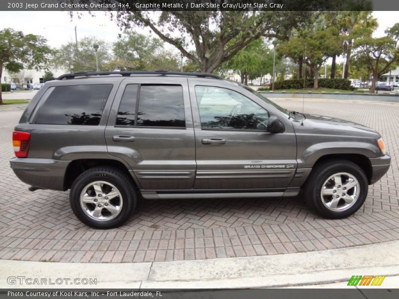 Graphite Metallic / Dark Slate Gray/Light Slate Gray 2003 Jeep Grand Cherokee Overland 4x4