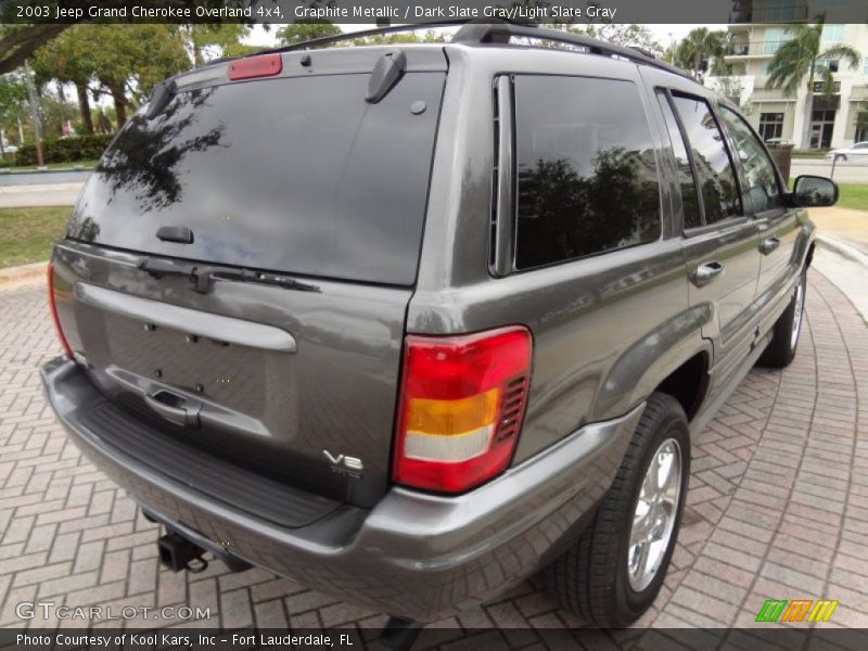 Graphite Metallic / Dark Slate Gray/Light Slate Gray 2003 Jeep Grand Cherokee Overland 4x4