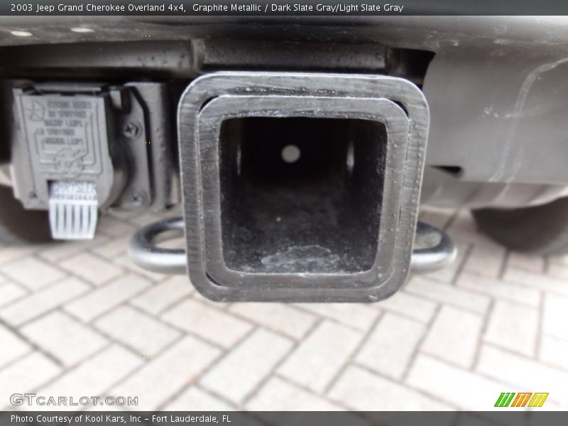 Graphite Metallic / Dark Slate Gray/Light Slate Gray 2003 Jeep Grand Cherokee Overland 4x4