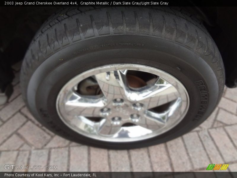 Graphite Metallic / Dark Slate Gray/Light Slate Gray 2003 Jeep Grand Cherokee Overland 4x4