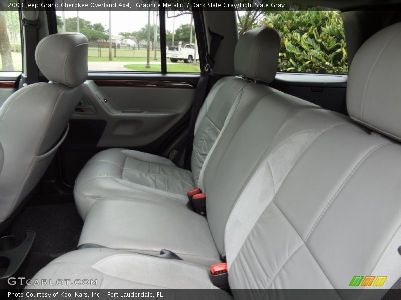 Graphite Metallic / Dark Slate Gray/Light Slate Gray 2003 Jeep Grand Cherokee Overland 4x4