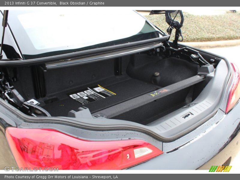  2013 G 37 Convertible Trunk