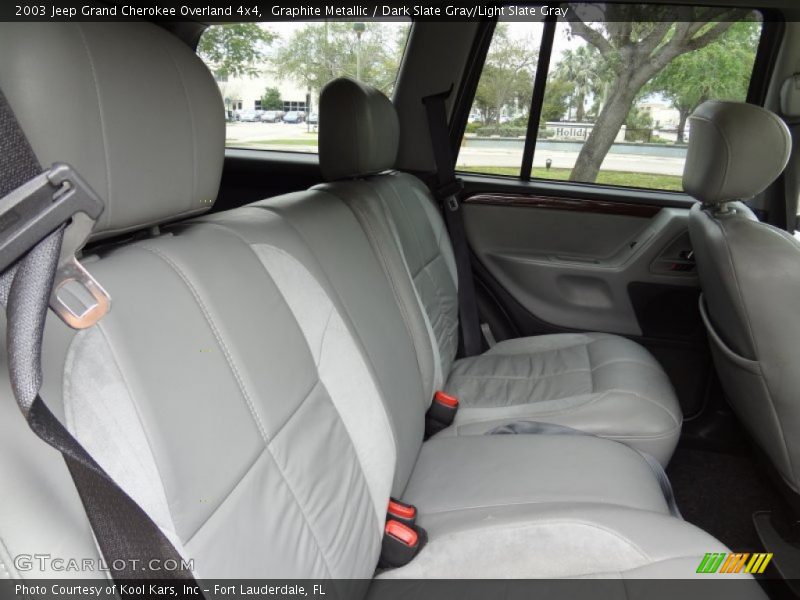Graphite Metallic / Dark Slate Gray/Light Slate Gray 2003 Jeep Grand Cherokee Overland 4x4