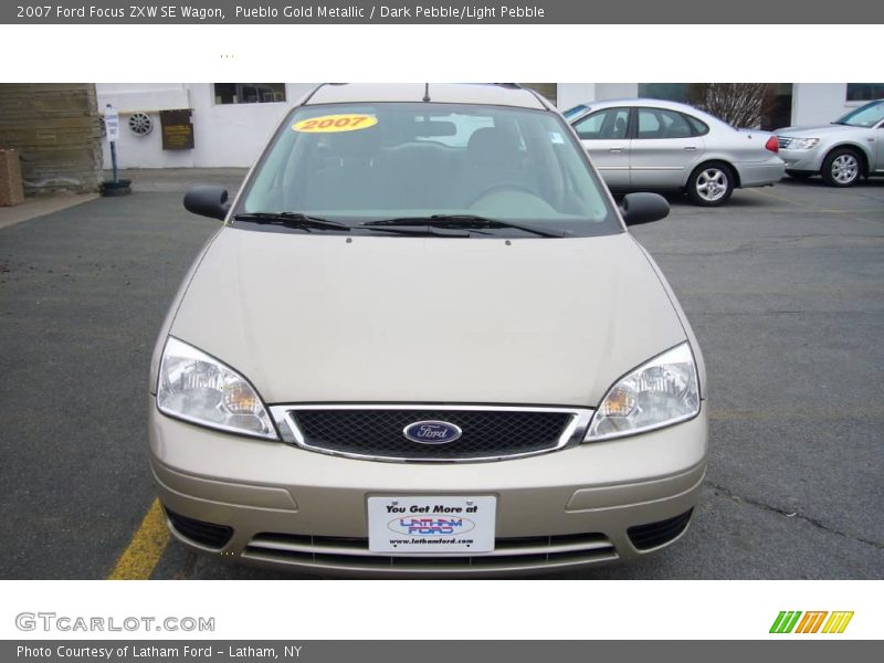 Pueblo Gold Metallic / Dark Pebble/Light Pebble 2007 Ford Focus ZXW SE Wagon