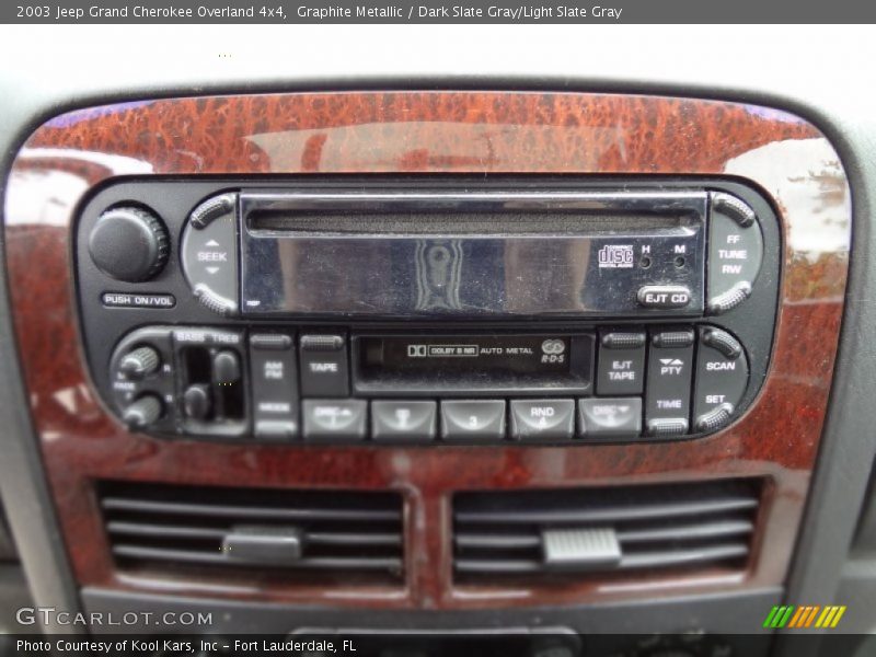 Audio System of 2003 Grand Cherokee Overland 4x4