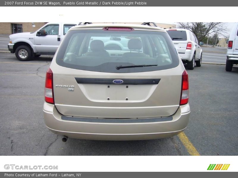 Pueblo Gold Metallic / Dark Pebble/Light Pebble 2007 Ford Focus ZXW SE Wagon