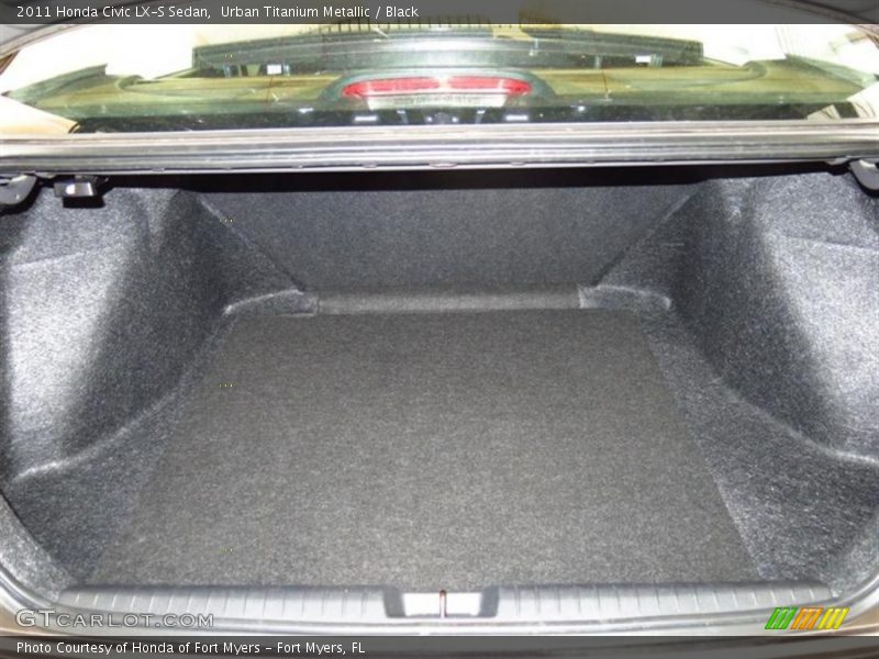 Urban Titanium Metallic / Black 2011 Honda Civic LX-S Sedan