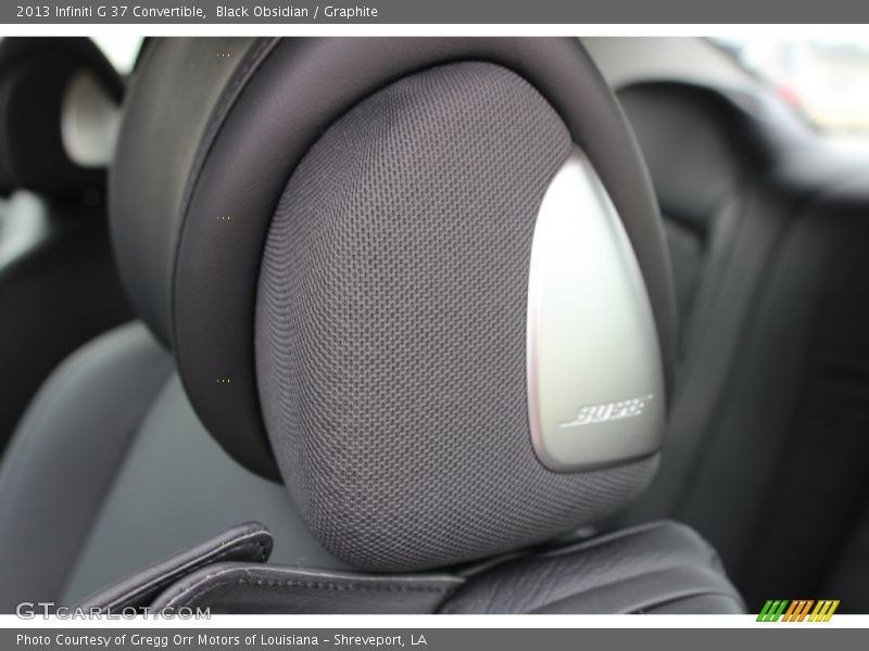 Audio System of 2013 G 37 Convertible