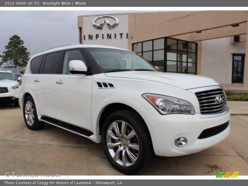 Front 3/4 View of 2013 QX 56