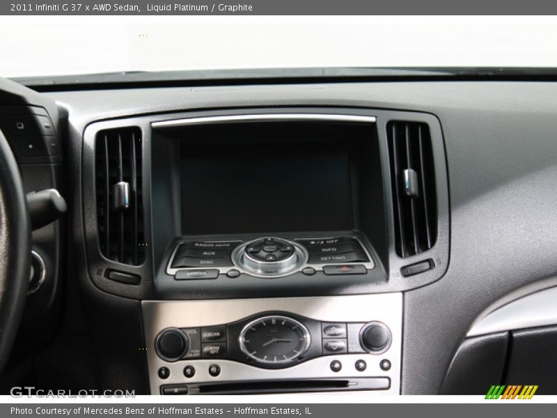 Liquid Platinum / Graphite 2011 Infiniti G 37 x AWD Sedan