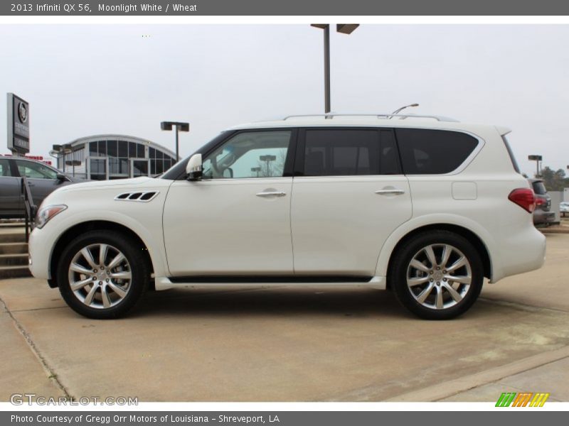 2013 QX 56 Moonlight White
