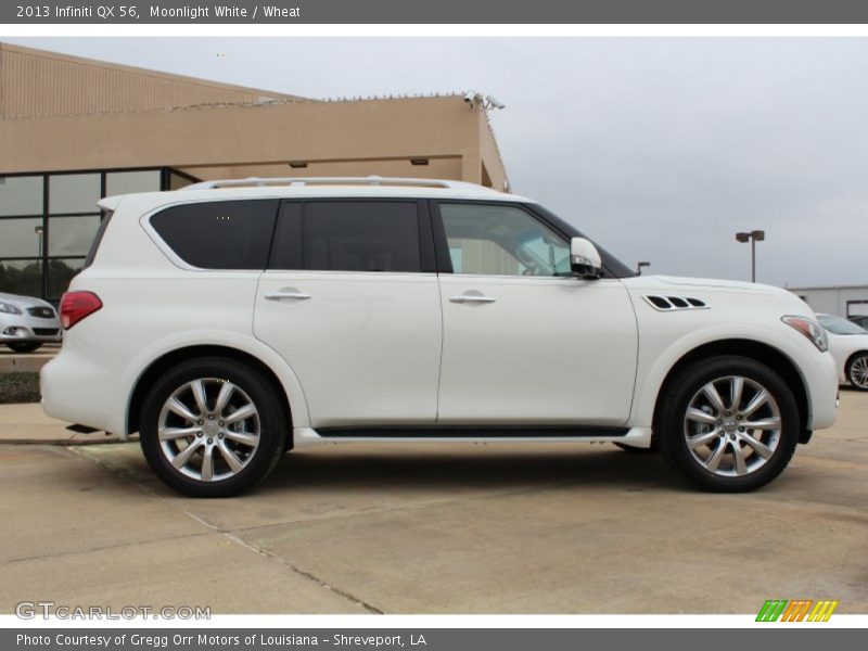  2013 QX 56 Moonlight White