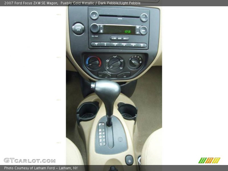 Pueblo Gold Metallic / Dark Pebble/Light Pebble 2007 Ford Focus ZXW SE Wagon