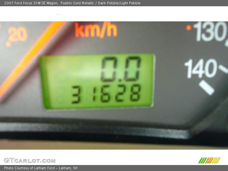 Pueblo Gold Metallic / Dark Pebble/Light Pebble 2007 Ford Focus ZXW SE Wagon