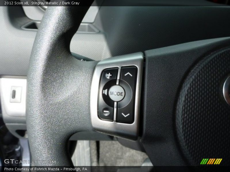 Stingray Metallic / Dark Gray 2012 Scion xB