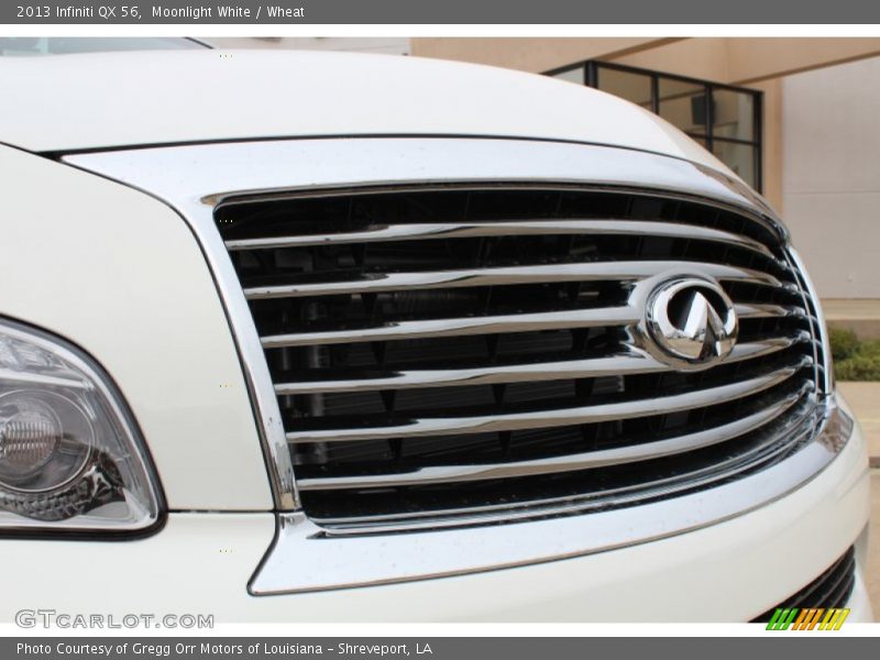Moonlight White / Wheat 2013 Infiniti QX 56