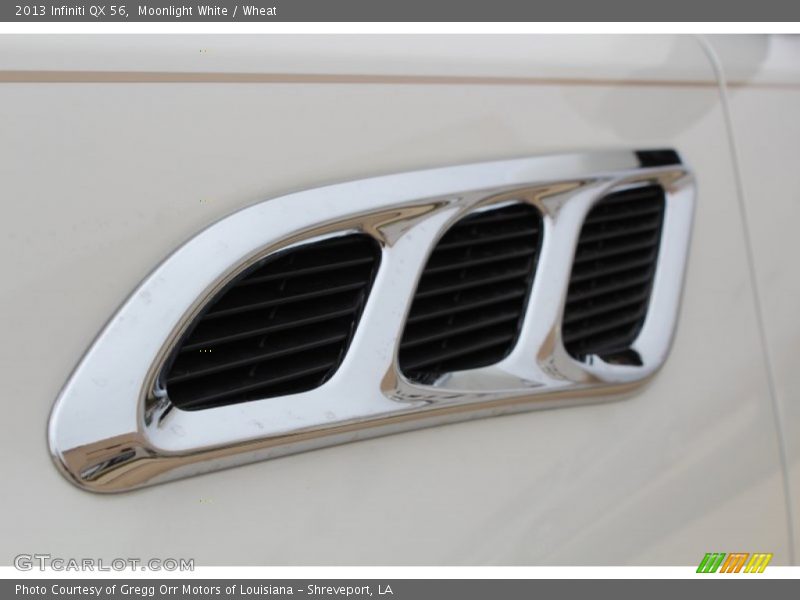 Moonlight White / Wheat 2013 Infiniti QX 56