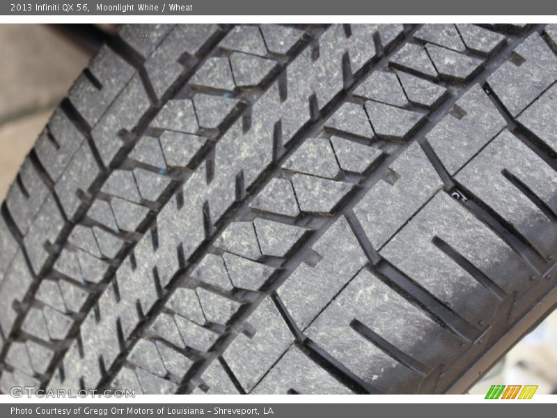 Moonlight White / Wheat 2013 Infiniti QX 56