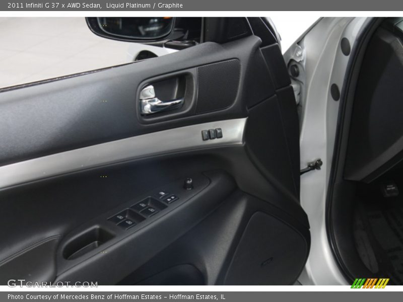 Liquid Platinum / Graphite 2011 Infiniti G 37 x AWD Sedan