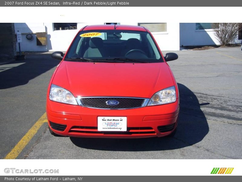 Infra-Red / Dark Pebble/Light Pebble 2007 Ford Focus ZX4 SE Sedan