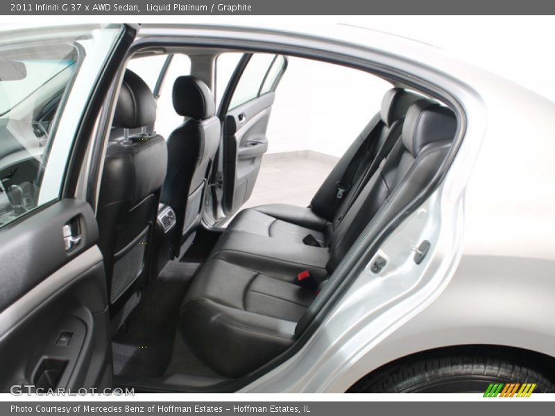 Liquid Platinum / Graphite 2011 Infiniti G 37 x AWD Sedan