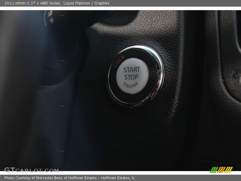 Liquid Platinum / Graphite 2011 Infiniti G 37 x AWD Sedan