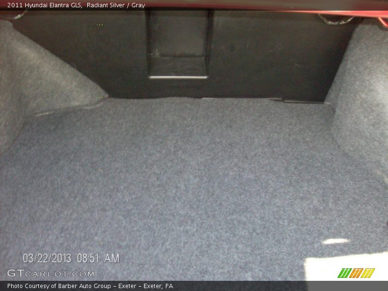 Radiant Silver / Gray 2011 Hyundai Elantra GLS