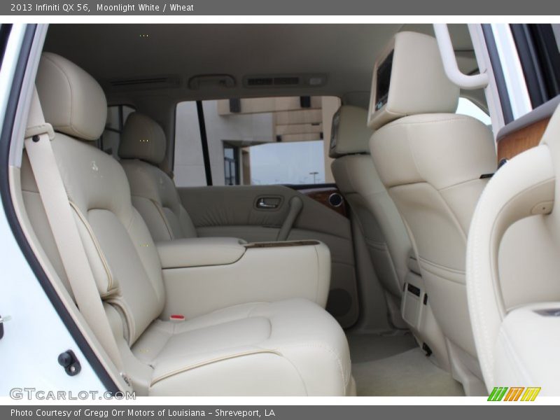 Moonlight White / Wheat 2013 Infiniti QX 56