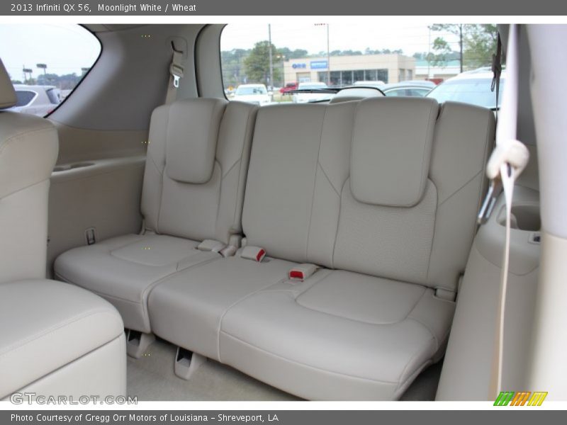 Moonlight White / Wheat 2013 Infiniti QX 56